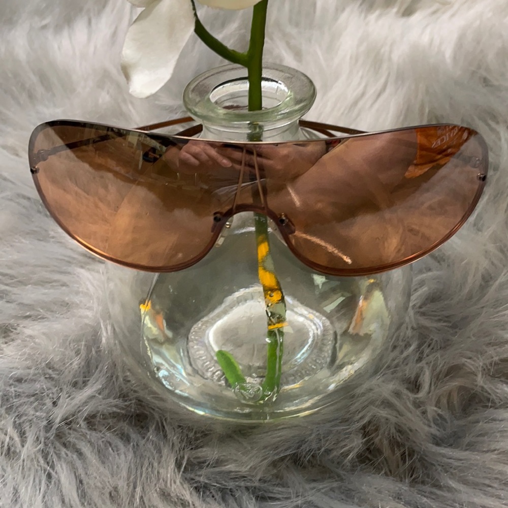 Giorgio Armani orange sunglasses ☀️